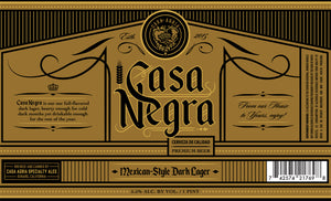 Casa Negra Dark Lager: 4-Pack