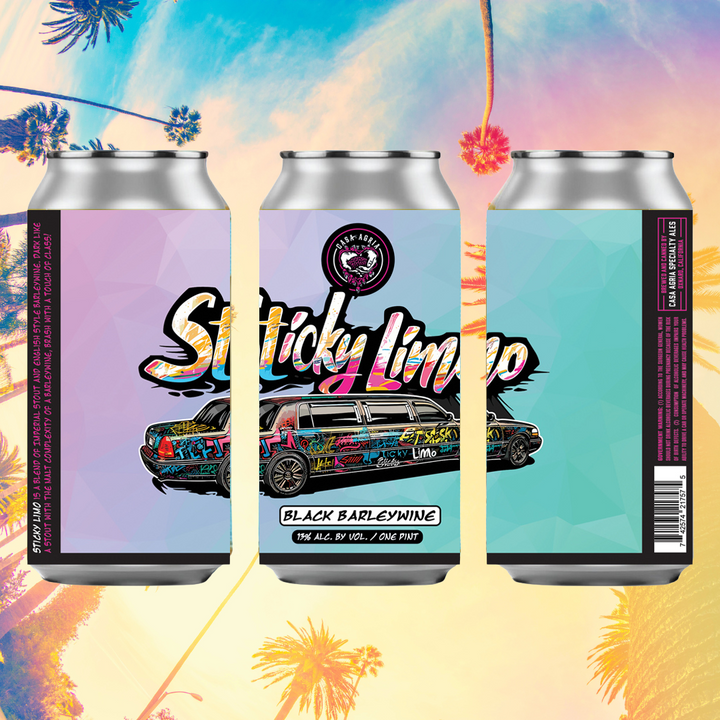 Sticky Limo Black Barleywine: 4-Pack